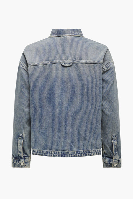 ONLOLIVE L/S JACKET STRIPE DNM SIK FW