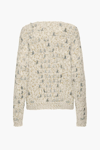 ONLSTELLA LS GLITTER O-NECK KNT