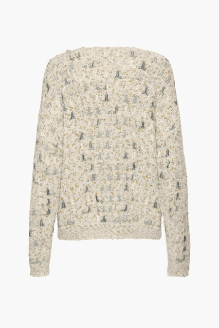 ONLSTELLA LS GLITTER O-NECK KNT