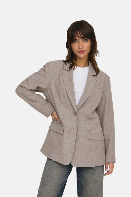 ONLLINDA LIFE LS BOYFR MEL BLAZER CC TLR