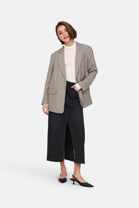 ONLLINDA LIFE LS BOYFR MEL BLAZER CC TLR