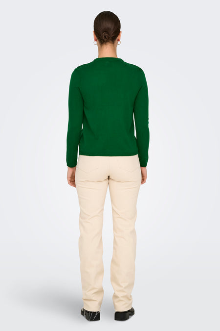 ONLXMAS GINGERBREAD LS O-NECK BOX KNT