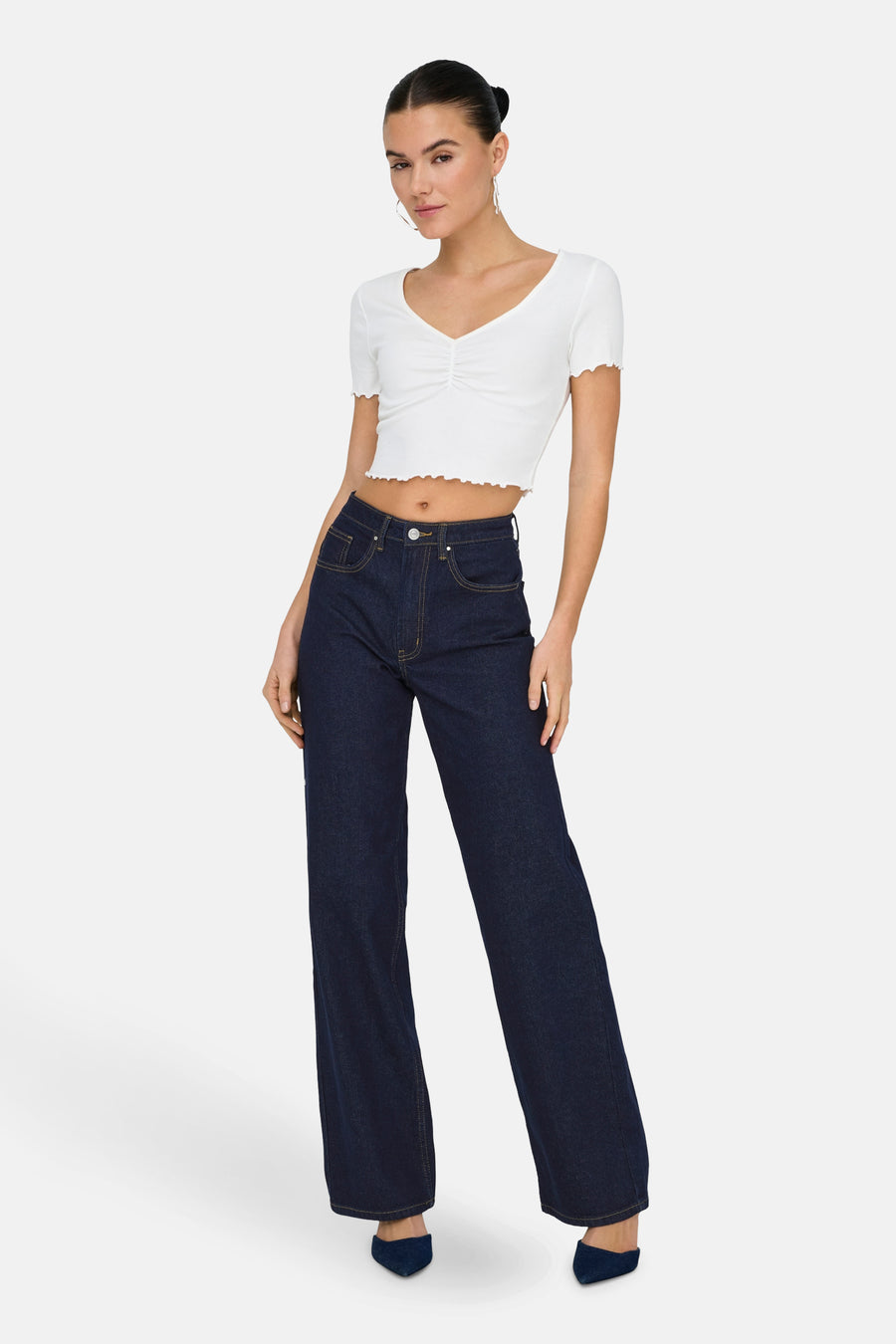 ONLJUICY HW WIDE RINSE DNM MAS763 NOOS - ONLY®