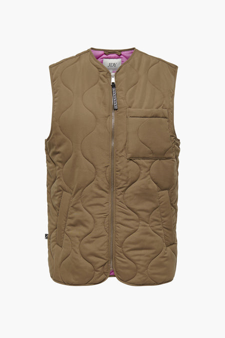 JDYELLA QUILT WAISTCOAT OTW SGO