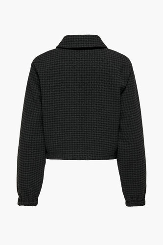 ONLELLA SHORT CHECK JACKET OTW