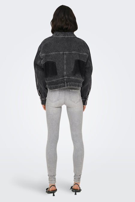 ONLEMALINE LS REWORKED G DNM JACKET AKM
