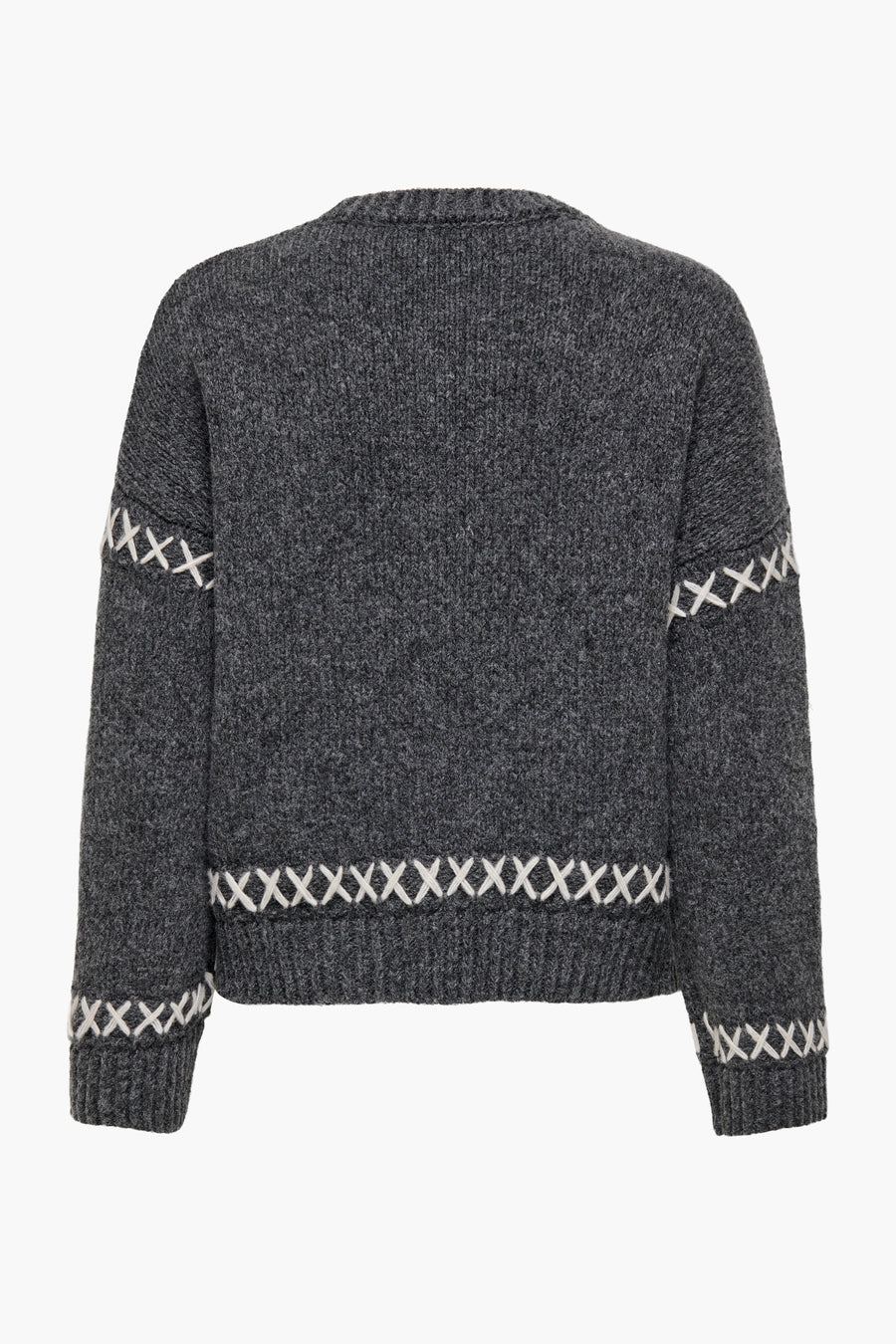 Pull à col rond - gris - ONLY®