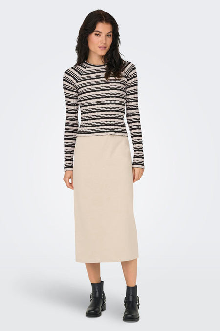 ONLTATUM L/S O-NECK TOP JRS