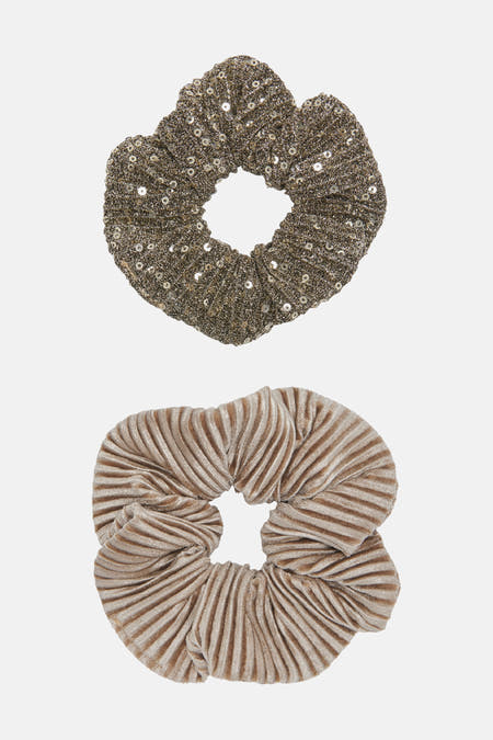 Élastique à cheveux - doré