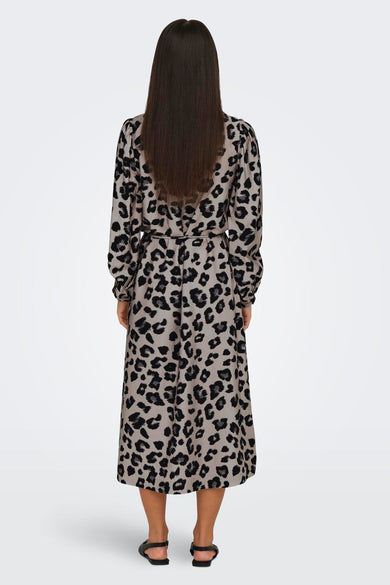 JDYCAROLINE L/S MIDI SLIT DRESS WVN