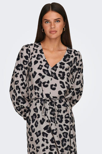 JDYCAROLINE L/S MIDI SLIT DRESS WVN - JDY