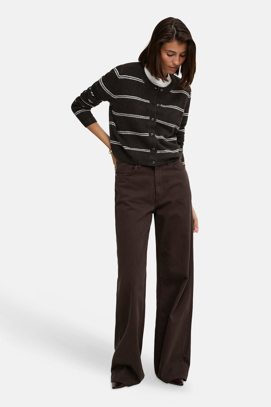 Cardigan brun - JDY