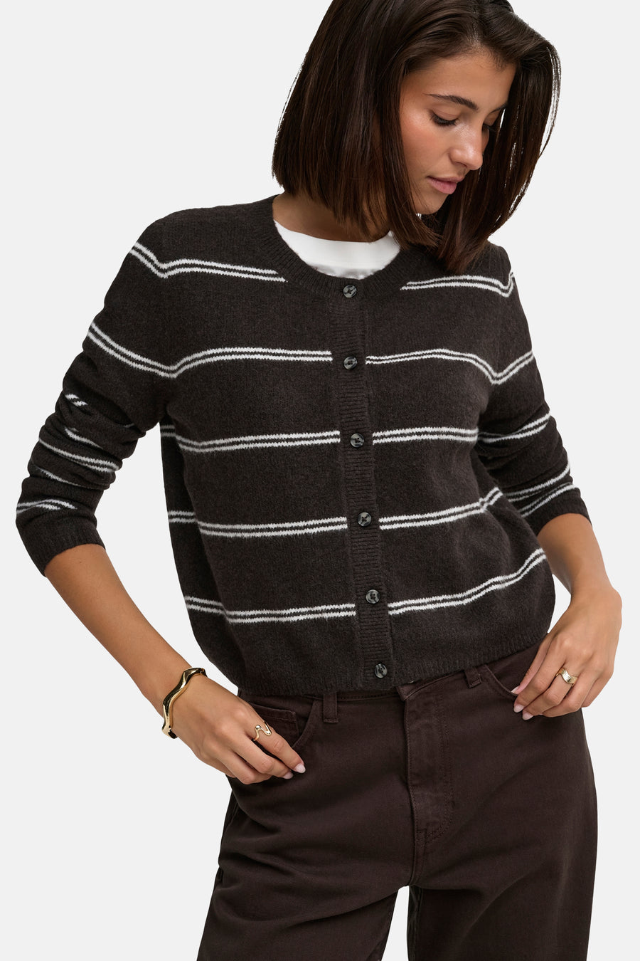 Cardigan brun - JDY