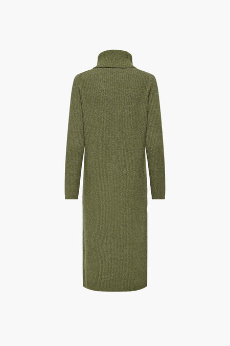 JDYANNIE LIFE L/S ROLLNECK RIB DRESS KNT