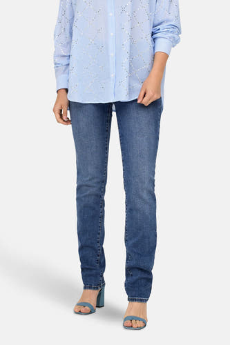 Jean slim fit en denim bleu de ONLY, avec des bordures bleues.