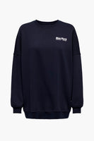 ONLDAZE L/S OVERSIZE PRINT O-NECK BOXSWT