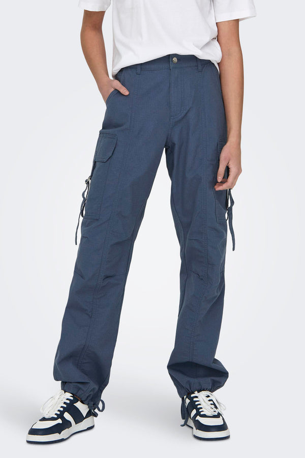 Pantalon cargo Bleu - ONLY®
