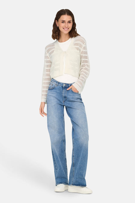 ONLLYKKE TIE CARDIGAN L/S KNT NOOS