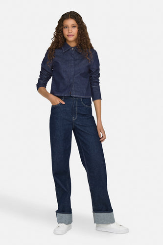 ONLMERCER HW WIDE FOLD UP RED DNM DCC