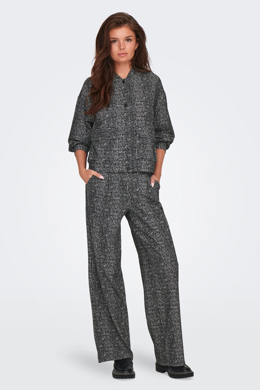 JDYBAILEE HW CHECK PANT JRS