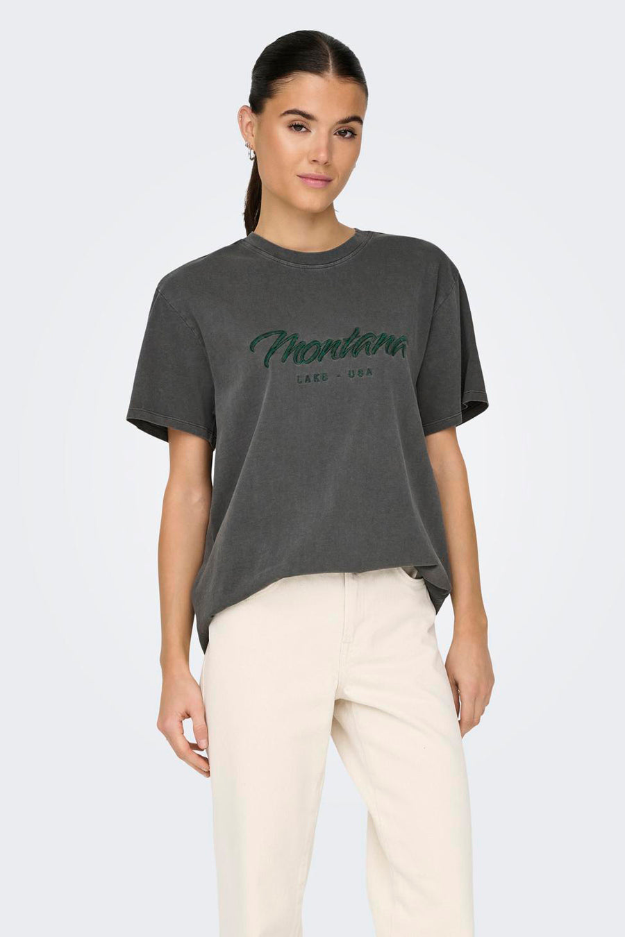 T-shirt à manches courtes - gris - ONLY®