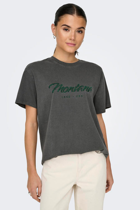 T-shirt à manches courtes - gris