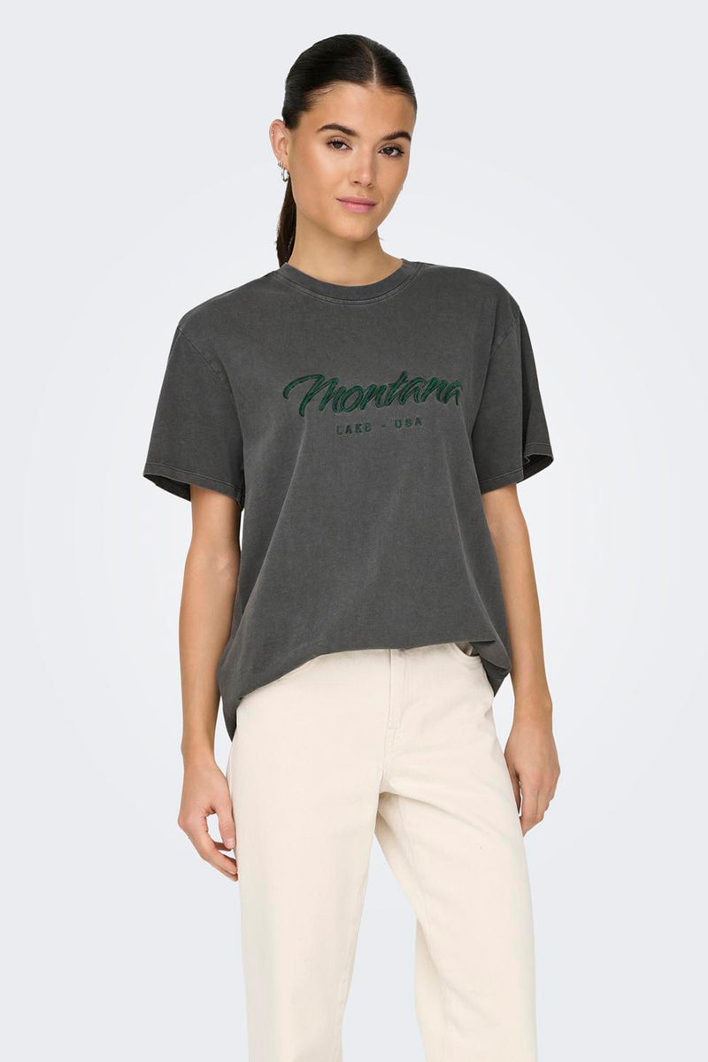 T-shirt à manches courtes - gris