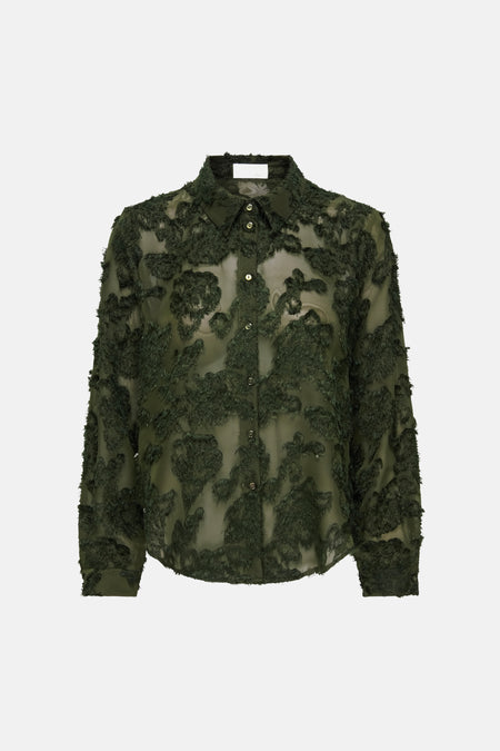 Chemise à manches longues - Forest Night