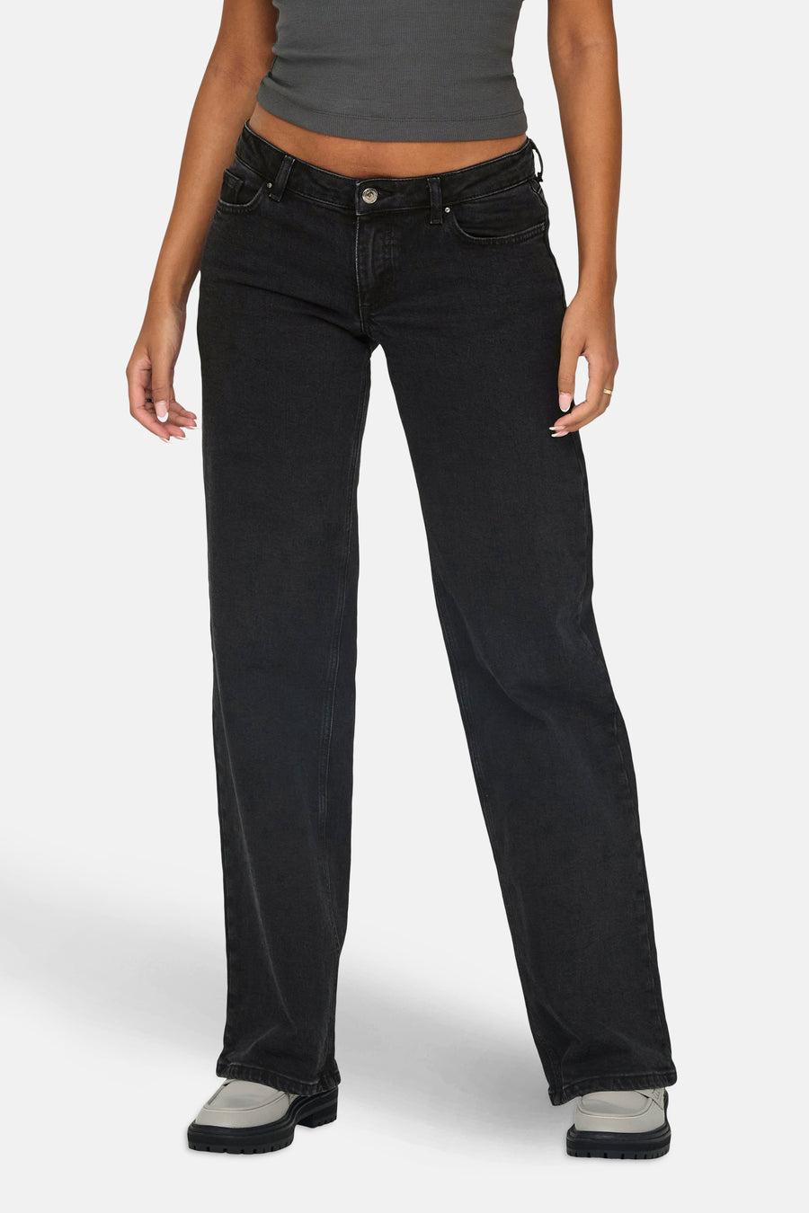 JUICY - dark grey denim - ONLY®