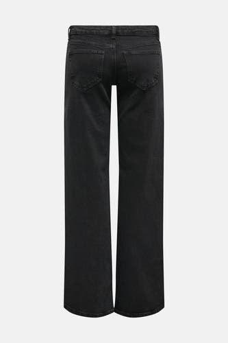 Jean en denim gris anthracite large de ONLY, vu de l'arrière.
