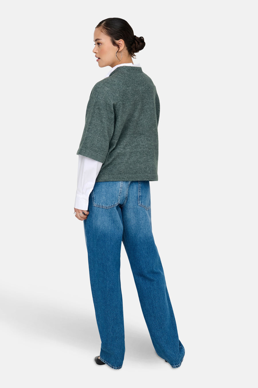 Pull à col rond - vert - ONLY®