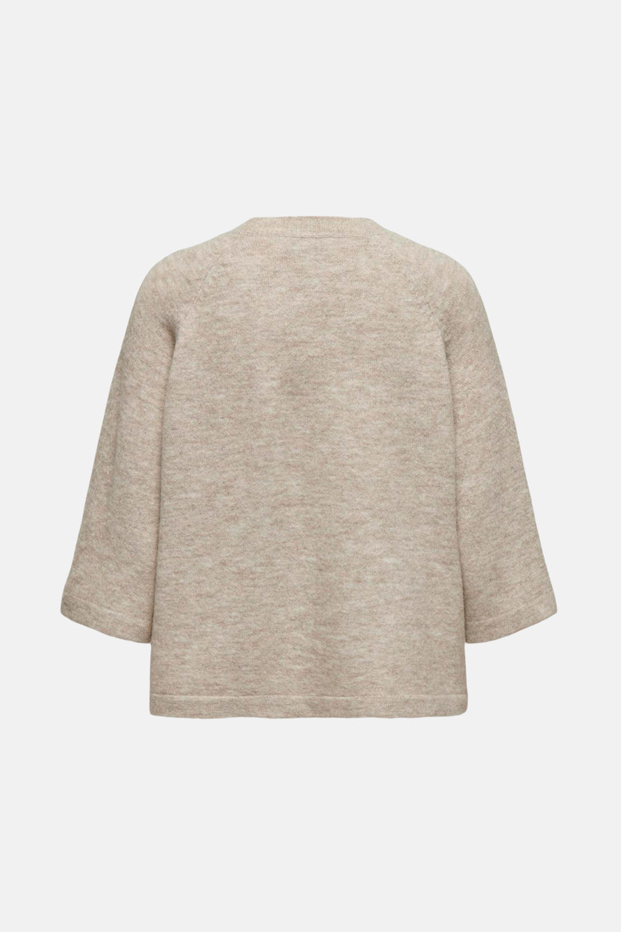 Pull à col rond - beige - ONLY®
