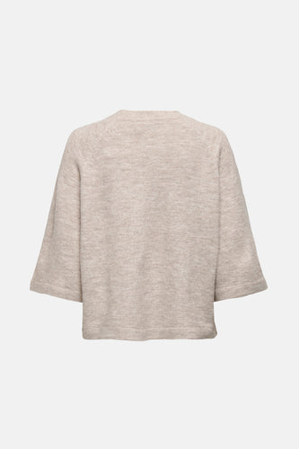 Pull à col rond - beige - ONLY®