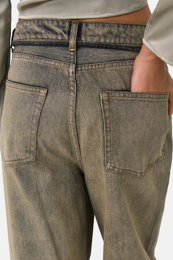 Jeans wide Mid grey denim - ONLY®