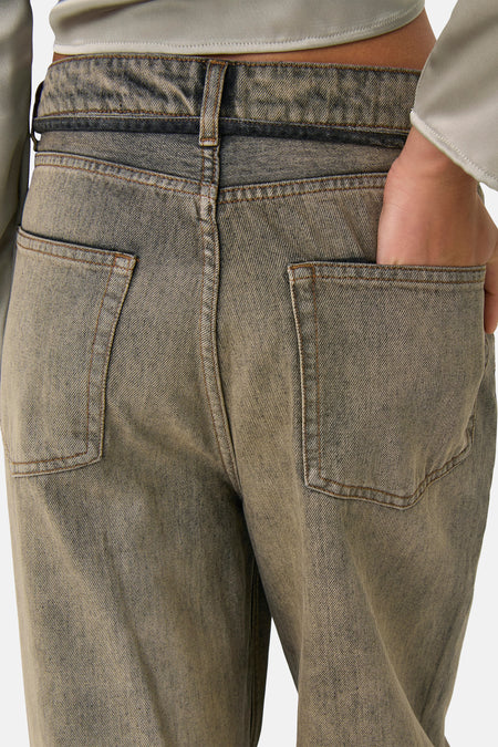 ONLBLEECKER MW BAGGY LOOSE RED DNM AZG