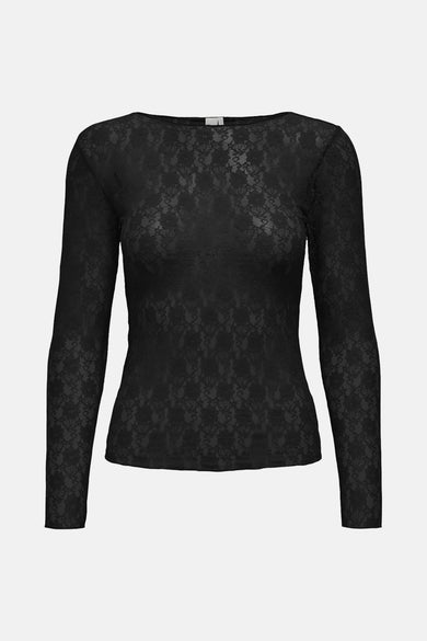ONLNAYA LS LACE TOP WVN