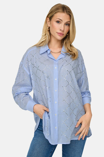 Chemise à manches longues - bleu - ONLY® - 7