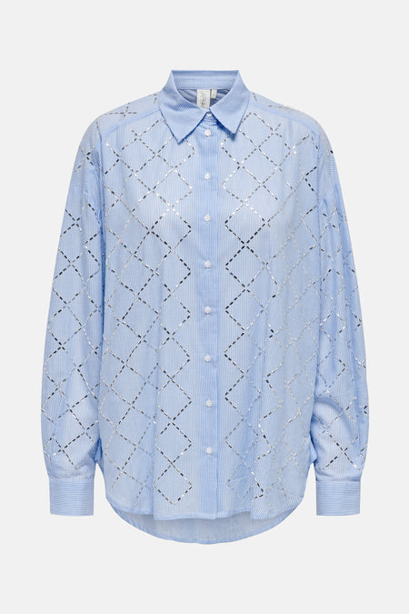 ONLJULIE LS STONES SHIRT WVN