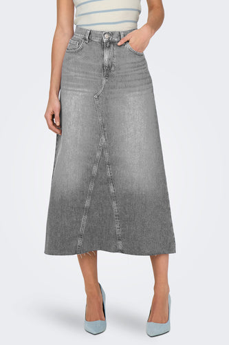 Jupe longue - light grey denim - ONLY®