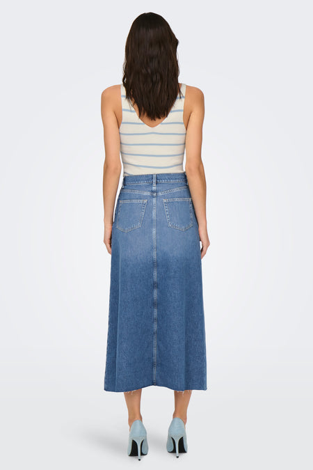 ONLOLIVIA HW WIDE RW SKIRT DNM SIK