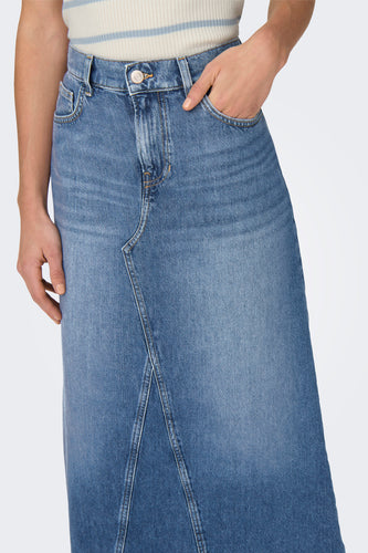 Jupe longue - mid blue denim - ONLY®