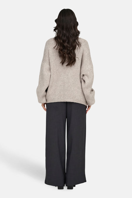 JDYDINEA L/S REVERSIBLE PULLOVER KNT