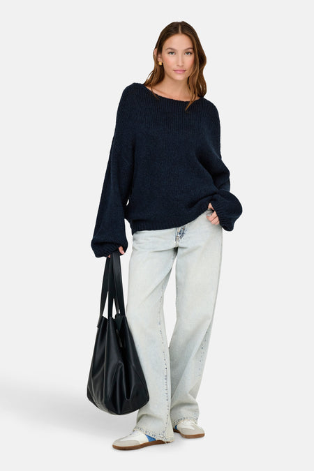 JDYDINEA L/S REVERSIBLE PULLOVER KNT
