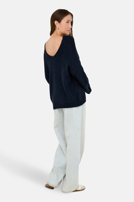 JDYDINEA L/S REVERSIBLE PULLOVER KNT