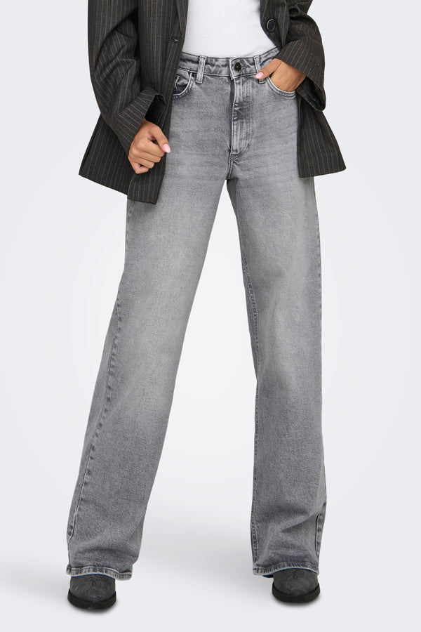 Jeans wide Mid grey denim - ONLY®