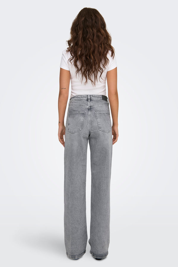 Jeans wide Mid grey denim - ONLY®