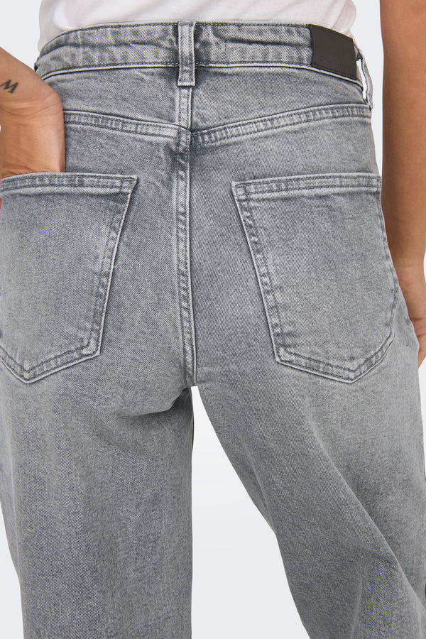 Jeans wide Mid grey denim - ONLY®