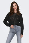 ONLMIAMI LS O-NECK CROPPED CC KNT