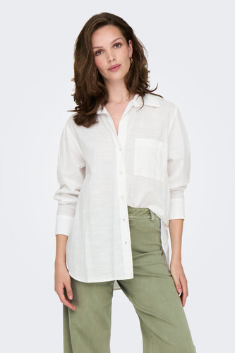 Chemise à manches longues - Blanc - ONLY® - 7