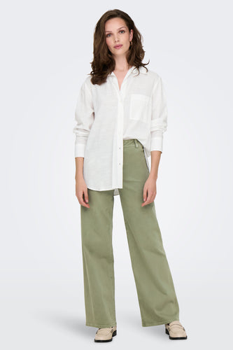 Chemise à manches longues - Blanc - ONLY® - 7